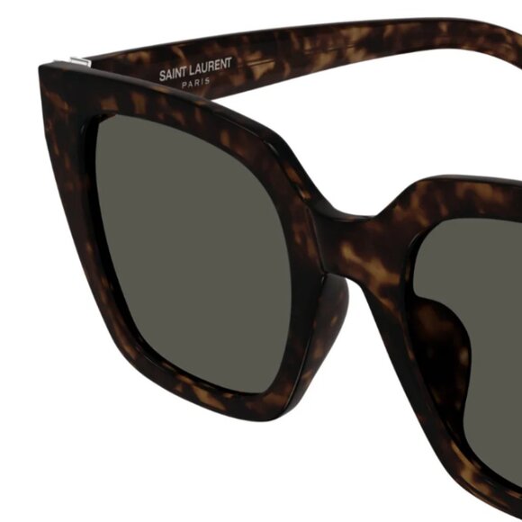 Saint Laurent | SL M143/F 002 | Women's Sunglasses | Color: Havana - Picture 3 of 8